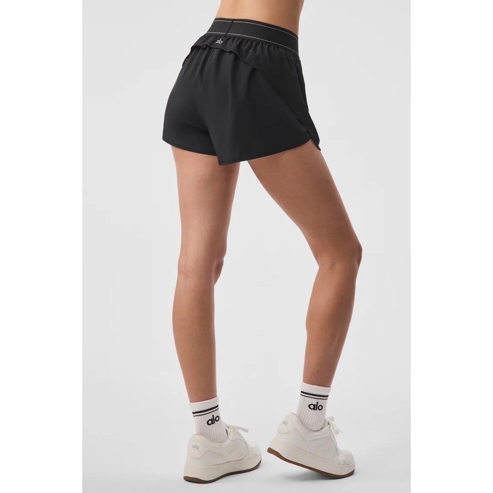 Alo Yoga Match Point Short Black S - Picture 2 of 13